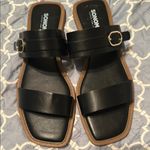 Sonoma Women's Black and Tan Sandals 9.5 Photo 3