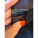 ALLSAINTS Dress Women 4 Brown Black Silky Lacyn Colorblock Panel Mini Shift Photo 9