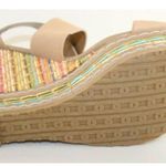 Charles David  Letti Camel Strappy Wedge Sandals 10 Photo 8