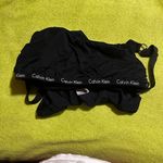 Calvin Klein Black One Piece Bathing Suit Photo 4