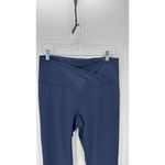 DSG momentum high rise flared tight blue sz L sit at natural waist athletic Size L Photo 2