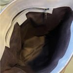 Gucci EUC   Monogram Calfskin Tote White with Cert. of Authenticity Photo 6