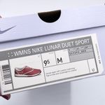 Nike  Lunarlon Women's Lunar Duet Sport Golf Shoes Size 9.5 Pink White Spikeless Photo 11