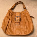 Coach Mustard Hobo Leather 3 Compartment Satchel Photo 2