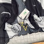 Swiminista x James Peter Henry Abstract Black White Sheer Sarong Cover Photo 2