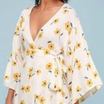 Billabong cream sunflower sun dress Photo 0