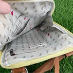 Sakroots  meadow sunlight floral vinyl pastel multicolored crossbody purse bag Photo 6