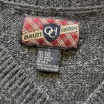 American Vintage Vintage gray wool blend cottagecore boho granola sweater vest Photo 1