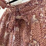 Ulla Johnson  Raquel Midi Skirt Tie Front Detail Floral Ruffle Tiered Size 0 XS Photo 7