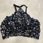 PINK - Victoria's Secret Victoria Secret PINK Lace Bralette Large Padded Racerback High Neck Underwire. Photo 0