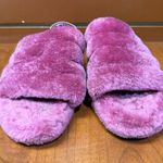 UGG  Fuzzy Mauve Women's Slippers Photo 0