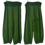 Bryn Walker  LagenLook Lantern Barrel Pull On Pants Army Olive Green Size XL USA Photo 1