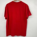 Disney Y2k Vintage  Mickey Mouse & Friends T-Shirt Red Cotton Womens Size Medium Photo 4