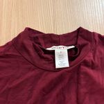 Better Be  Body Con Dress Small Maroon Cut Out Ruched Sides Sleeveless Midi Rayon Photo 1