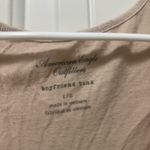 Vintage American Eagle Outfitters Beige Boyfriend Tank Top Tan Size L Photo 2