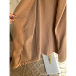 Joie  Longline Camel Duster Vest Cardigan Quiet Luxury Old Money Neutral Capsule Photo 7