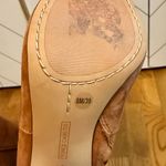 Vince Camuto Womens 8 VC Envernia Brown Suede Leather Chunky Round Toe Booties Photo 5