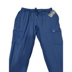 Sigil Joggers Pants Unisex Size Med Navy Blue Scrub Bottoms Athletic Tapered Leg Photo 1
