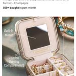 Champagne Jewelry Case Gold Photo 2