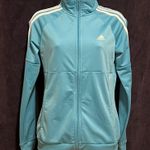 Adidas SkyBlue Zip Jacket Size Small Photo 0