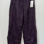 Athleta  Grace Warm Up Pant Large NWT $119 Purple Jogger Pull On Drawstring Loose Photo 0