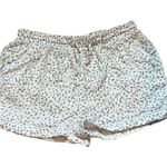 Love To Lounge Women's White and Gray Printed Shorts Size XS Photo 0