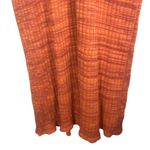 MINKPINK  Women's Knit Maxi Dress XL Orange Sleeveless Ribbed Cotton Fall Stretch Photo 3