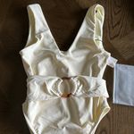 MONTCE SWIM Kim One Piece Swimsuit, Cream Rib, Large , BRAND NEW WITH TAG, $218 Photo 14