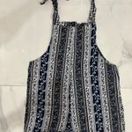 Vine and Valley Striped Floral Romper Photo 4