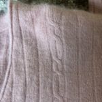 Jennifer Moore Women’s L Pink Lambswool Angora Padded Shoulder Cardigan Sweater Photo 5