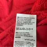 Soma Y2k Retro Red Lace Trim Camisole Blouse Witchy Vampy Goth Romantic Preppy S Photo 5