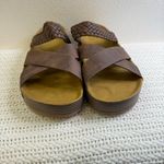 New. Brown Sandals for Women – Soft Cushioned Soles, Casual Warm Weather Wear Size 10 Photo 9