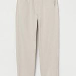 H&M Slim Mom White Jeans Photo 1