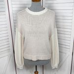Gentle Fawn  SoHo TriTone Colorblock Pullover Sweater Tan Cream Small Photo 1