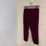 Girlfriend Collective  Compressive High-Rise Pocket cropped Leggings in plum Photo 2