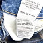 American Eagle ABERCROMBIE & FITCH Blue Distressed Mid Rise Denim Shorts Photo 3