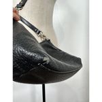 Kate Spade Black Carmen Southport Avenue Leather Fold-Over Crossbody Bag Photo 12