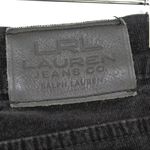 Ralph Lauren Lauren  Black Corduroy Jeans Women Size 8/10 Photo 3