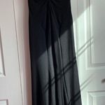 formal black slit dress Photo 2