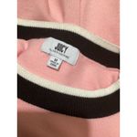 Juicy Couture Pink Black Heart Logo Crewneck Sweatshirt Sweater M Photo 5