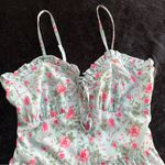 Baby blue floral mini dress Pink Photo 1