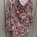 Dress Barn  Petite Paisley Top Photo 2
