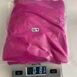 Women’s bright hot pink speckled textured Crewcut soft knit long sleeve‎ sweater Photo 4