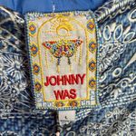 Johnny Was Lauchlen Wide leg Silk Pants. Size L Photo 4