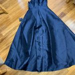 Lulus  Broadway Show High Low Maxi Dress Size‎ Medium Navy Formal Party Elegant Photo 5