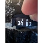 Love moschino  Black Lace Leggings Womens Size 2 Photo 5