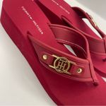 Tommy Hilfiger  Rumia red flip-flop women's sandals Size 6M Photo 2