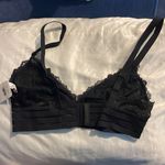 Free People  black lace bra NWT Photo 1