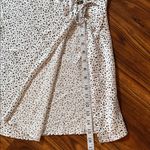 Forever 21 Women’s Cheetah Print Skirt with Slit White/Black Side Zipper Size Small Photo 7