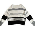 Lucky Brand  Women's Colorblock Design Striped‎ Long Sleeve Sweater Size Large Photo 3